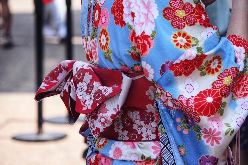 Kimono detail background
